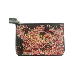Victoria’s Secret cosmetic sequin bag